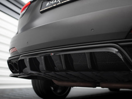 Maxton Design Rear Splitter (Vertical Bars) Maserati Levante Trofeo Mk1 - MS-LE-1-TR-RD1G+RD2G - Image 6