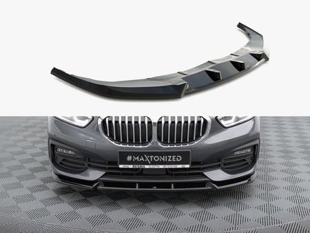 Maxton Design Front Splitter V.1 BMW 1 F40 - BM-1-40-FD1G - Image 1