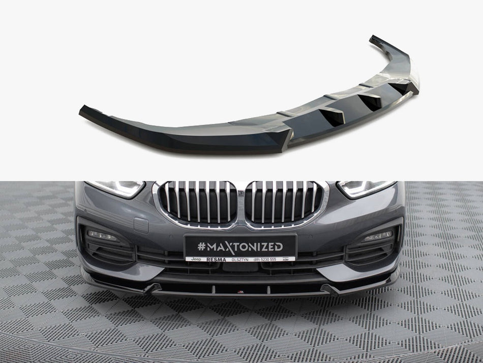 Maxton Design Front Splitter V.1 BMW 1 F40 - BM-1-40-FD1G - Image 1