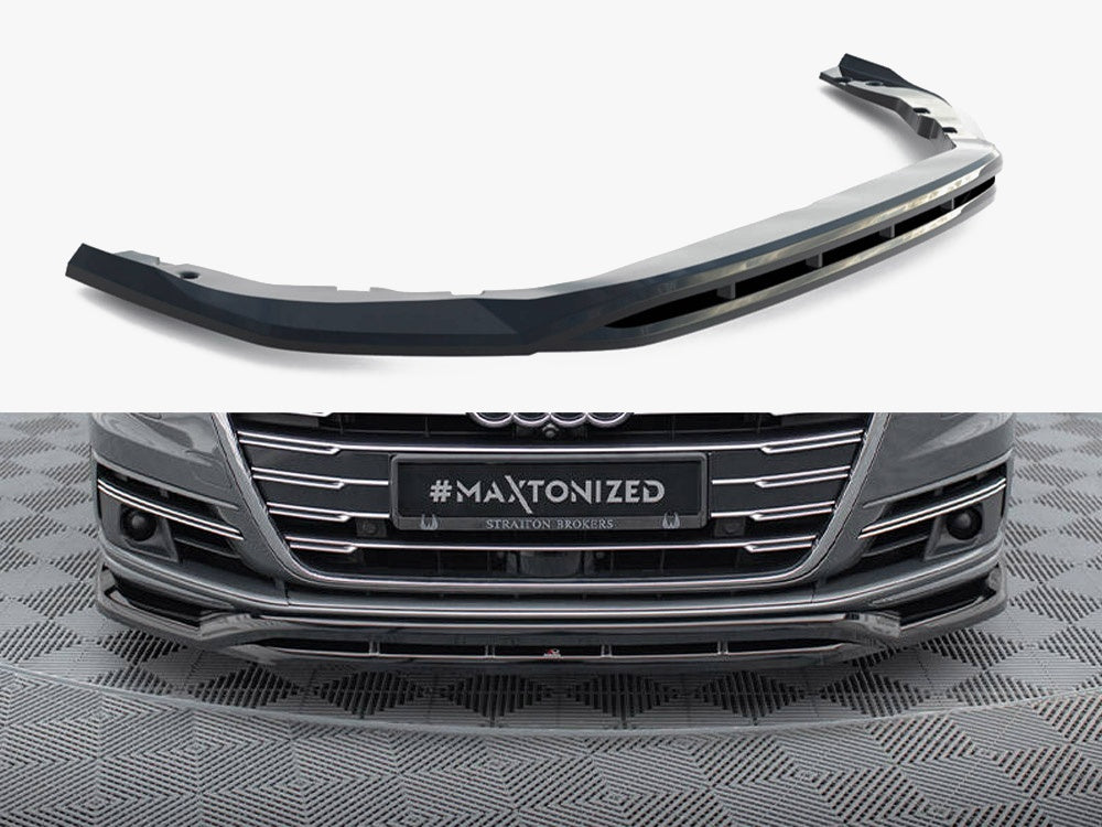 Maxton Design Front Splitter Audi A8 D5 - AU-A8-D5-FD1G+FD1RG - Image 1