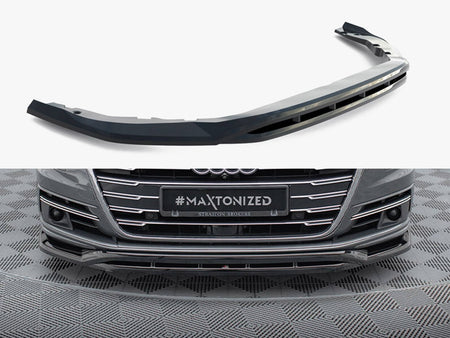 Maxton Design Front Splitter Audi A8 D5 - AU-A8-D5-FD1G+FD1RG - Image 1