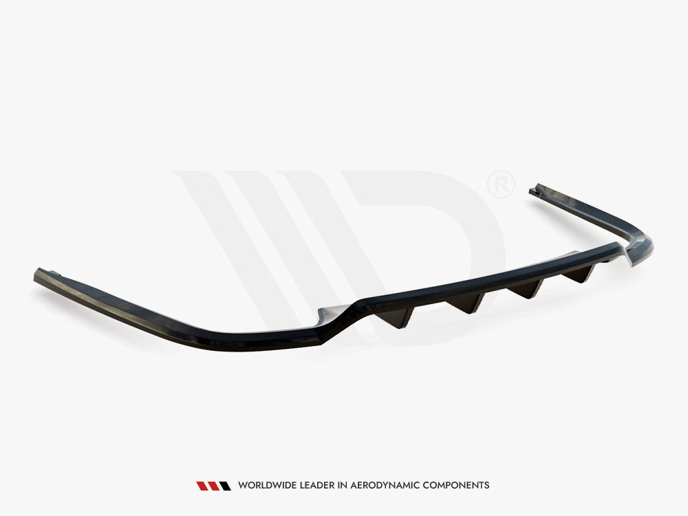 Maxton Design Central Rear Splitter (Vertical Bars) Audi A8 D5 - AU-A8-D5-RD1G+RD2G - Image 6