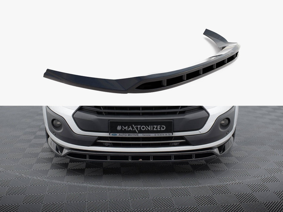 Maxton Design Front Splitter Ford Transit Custom Mk1 - FO-TRC-1-FD1G+FD1RG - Image 1