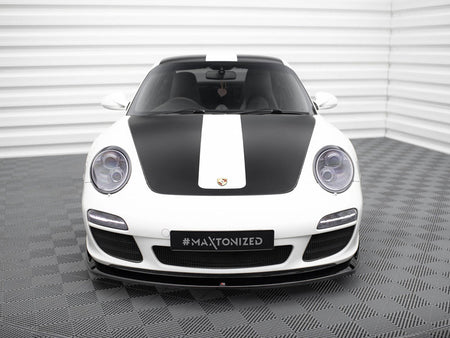 Maxton Design Front Splitter V.2 Porsche 911 Carrera 997 Facelift - PO-911-997F-FD2G - Image 3