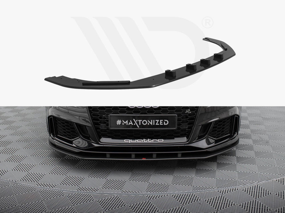 MAXTON DESIGN Street PRO Front Splitter Audi RS3 Sedan 8V Facelift