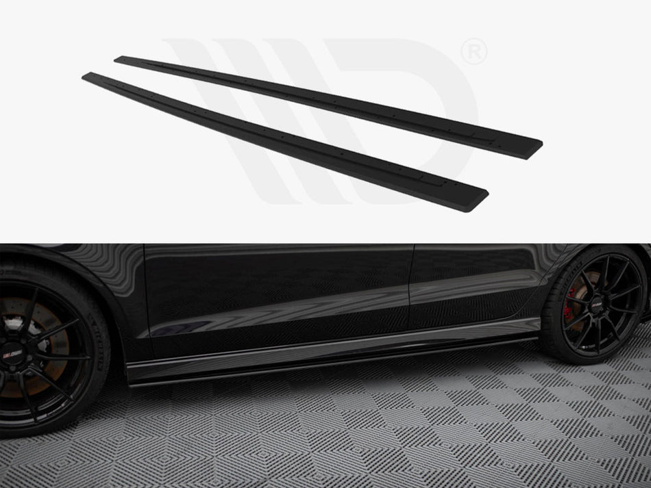 MAXTON DESIGN Street PRO Side Skirts Diffusers Audi RS3 Sedan 8V Facelift