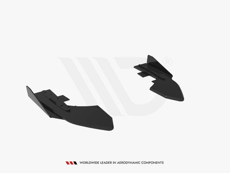 Maxton Design Street Pro Rear Side Splitters + Flaps Audi RS3 Sedan 8V Facelift - AURS38VFSCNC-RSD1B+RSF1G - Image 5