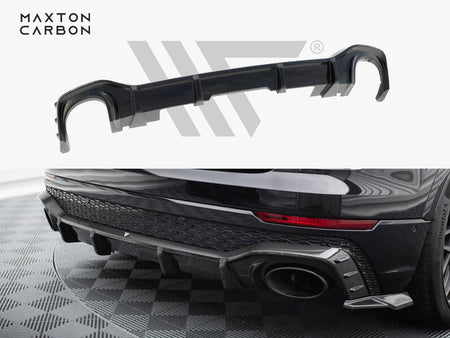 Maxton Design Carbon Fiber Rear Diffuser Audi RSQ8 Mk1 - CF-AU-RSQ8-1-RS1-245-P - Image 1