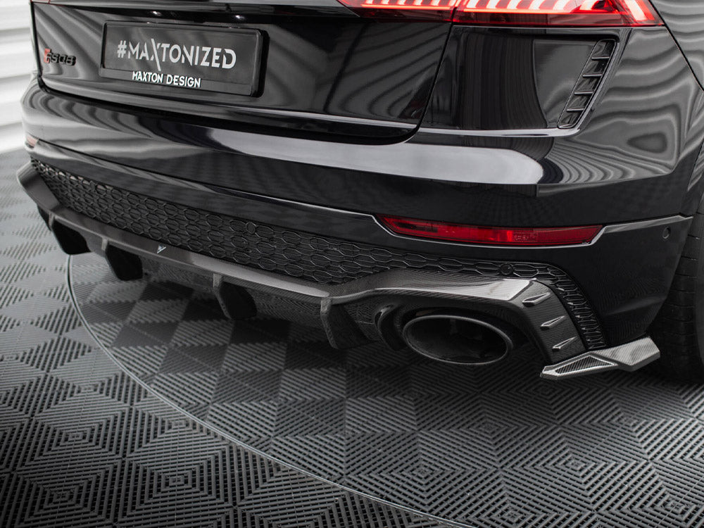 Maxton Design Carbon Fiber Rear Diffuser Audi RSQ8 Mk1 - CF-AU-RSQ8-1-RS1-245-P - Image 5
