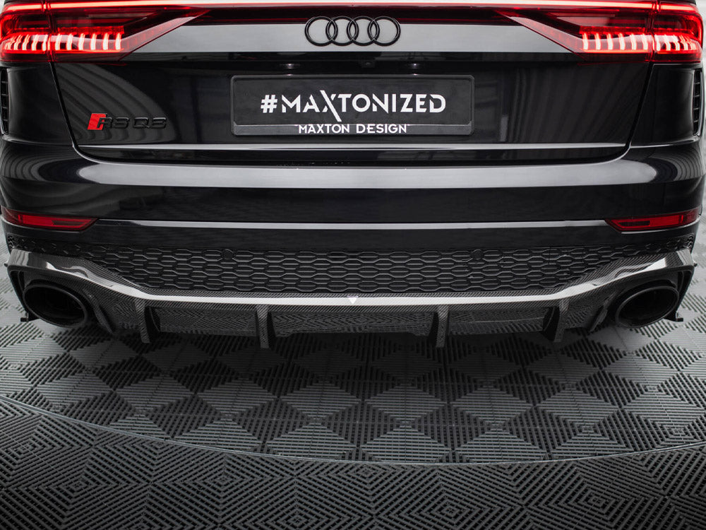 Maxton Design Carbon Fiber Rear Diffuser Audi RSQ8 Mk1 - CF-AU-RSQ8-1-RS1-245-P - Image 4