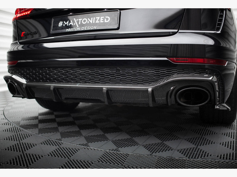 Maxton Design Carbon Fiber Rear Diffuser Audi RSQ8 Mk1 - CF-AU-RSQ8-1-RS1-245-P - Image 6