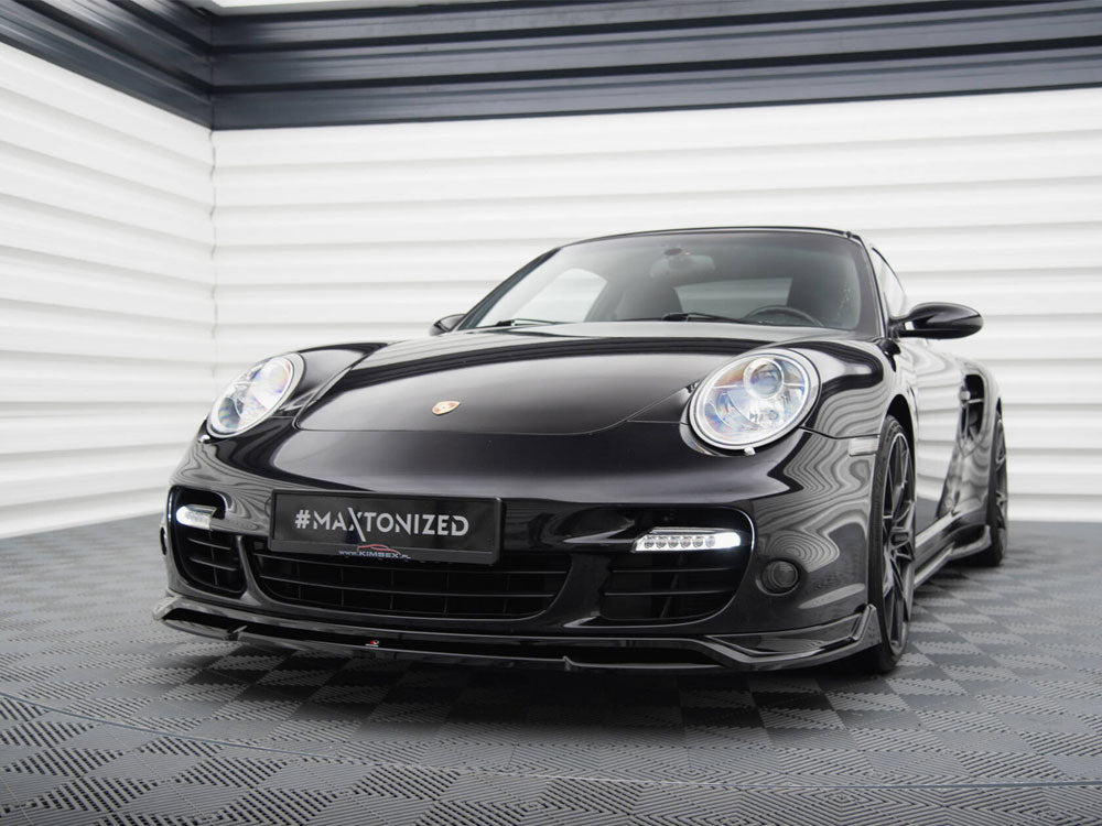 Maxton Design Front Splitter Porsche 911 Turbo 997 - PO-911-997-TURBO-FD1G+FD1RG - Image 2