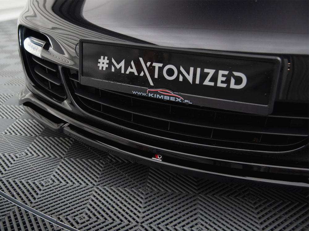 Maxton Design Front Splitter Porsche 911 Turbo 997 - PO-911-997-TURBO-FD1G+FD1RG - Image 4