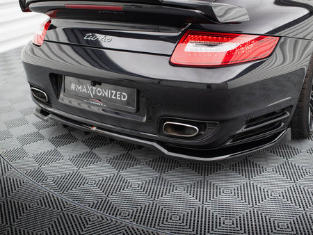 Maxton Design Rear Splitter (Vertical Bars) Porsche 911 Turbo 997 - PO-911-997-TURBO-RD1G+RD2G - Image 3
