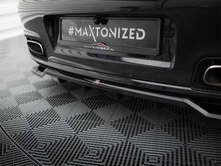 Maxton Design Rear Splitter (Vertical Bars) Porsche 911 Turbo 997 - PO-911-997-TURBO-RD1G+RD2G - Image 4