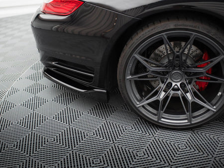 Maxton Design Rear Splitter (Vertical Bars) Porsche 911 Turbo 997 - PO-911-997-TURBO-RD1G+RD2G - Image 5