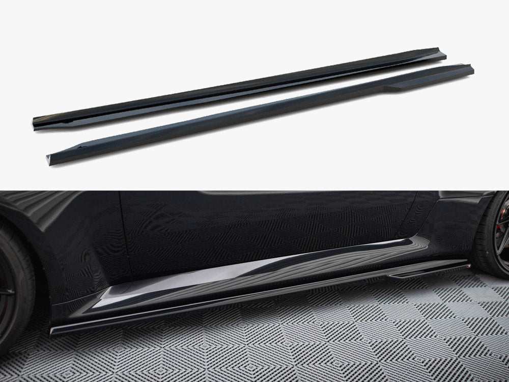 Maxton Design Side Skirts Diffusers V.1 BMW M2 G87 - BM-M2-G87-SD1G - Image 1