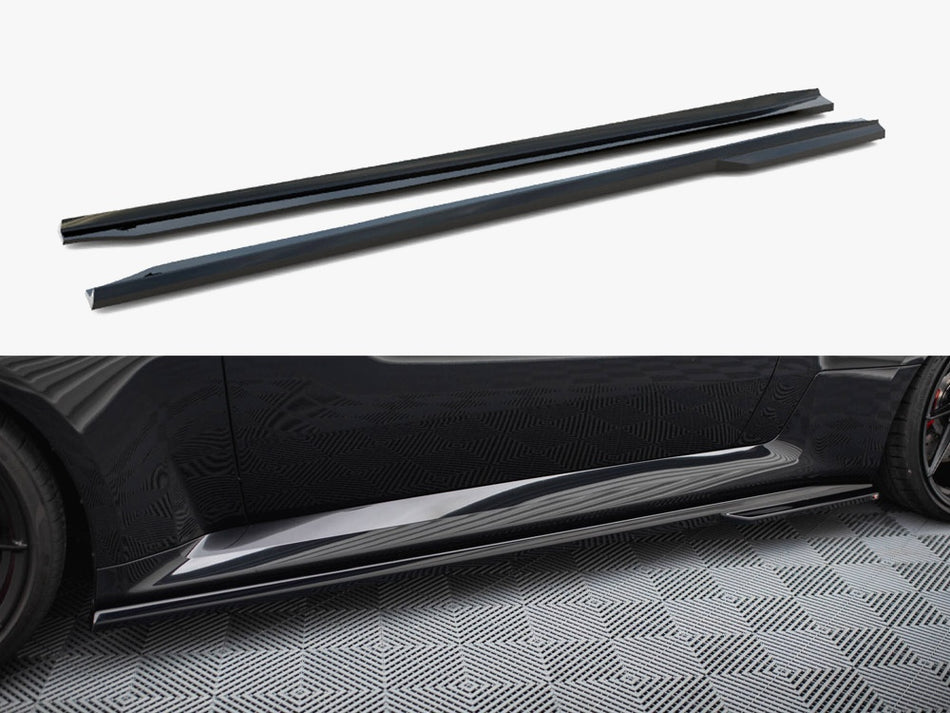 Maxton Design Side Skirts Diffusers V.1 BMW M2 G87 - BM-M2-G87-SD1G - Image 1