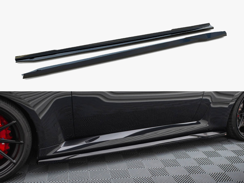 Maxton Design Side Skirts Diffusers V.2 BMW M2 G87 - BM-M2-G87-SD2G - Image 1