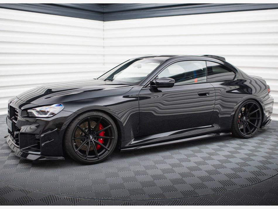 Maxton Design Side Skirts Diffusers V.2 BMW M2 G87 - BM-M2-G87-SD2G - Image 2