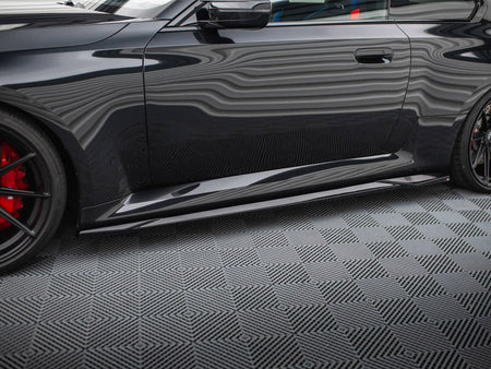 Maxton Design Side Skirts Diffusers V.2 BMW M2 G87 - BM-M2-G87-SD2G - Image 3