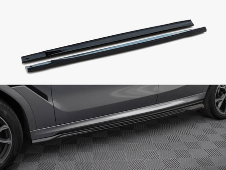 Maxton Design Side Skirts Diffusers V.1 BMW X6 M-Pack G06 Facelift - BM-X6-G06F-MPACK-SD1G - Image 1
