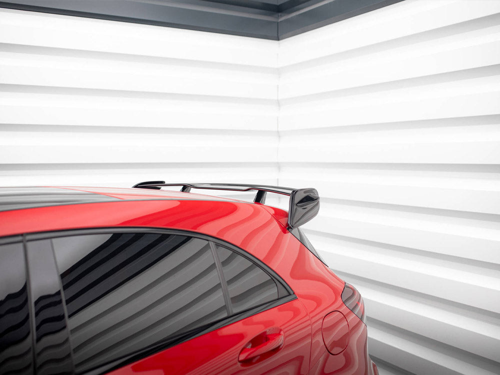 Spoiler Side Extensions Mercedes A W176 AMG Facelift - Textured