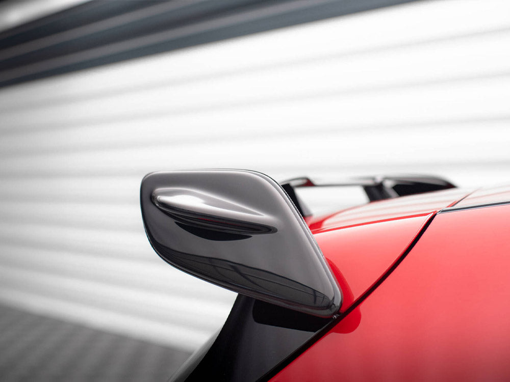 Maxton Design Spoiler Side Extensions Mercedes A W176 AMG Facelift - Carbon Look - ME-A-176F-AMG-HS1C - Image 5