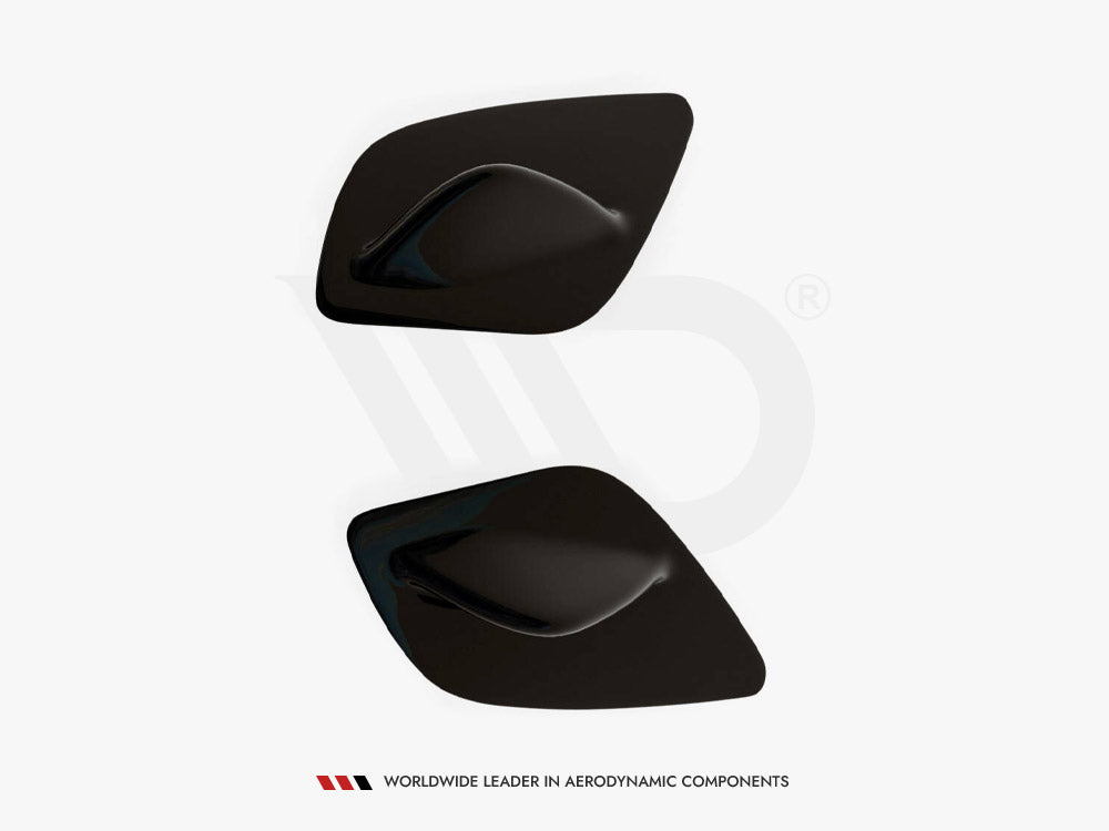 Spoiler Side Extensions Mercedes A W176 AMG Facelift - Carbon Look