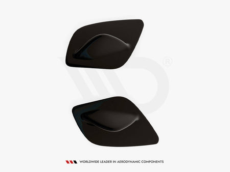Spoiler Side Extensions Mercedes A W176 AMG Facelift - Carbon Look