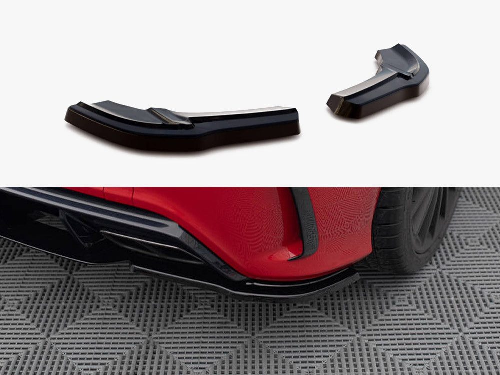 Maxton Design Rear Side Splitters Mercedes A W176 AMG Facelift - ME-A-176F-AMG-RSD1G - Image 1