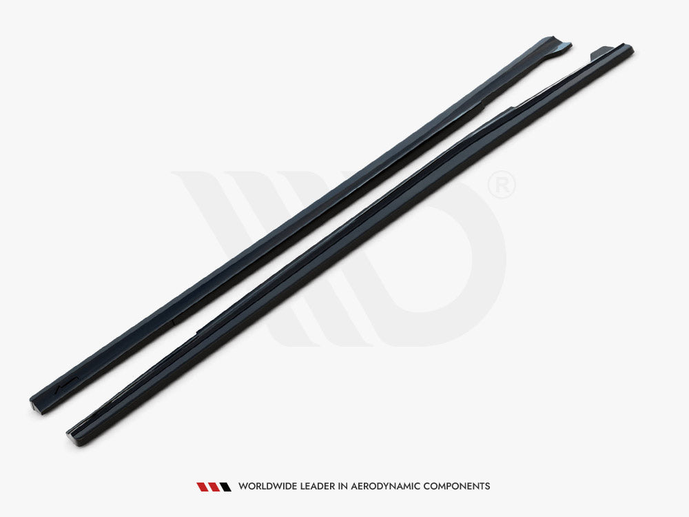 Maxton Design Side Skirts Diffusers Mercedes A W176 / CLA 117 AMG / CLA 117 AMG-Line Facelift - ME-CLA-117F-AMG-SD1G - Image 5