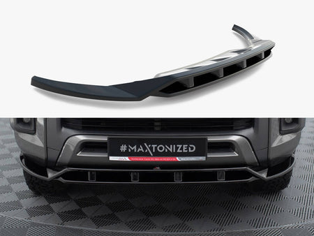 Maxton Design Front Splitter Toyota Hilux Invincible Mk8 Facelift - TO-HI-8-INV-FD1G+FD1RG - Image 1