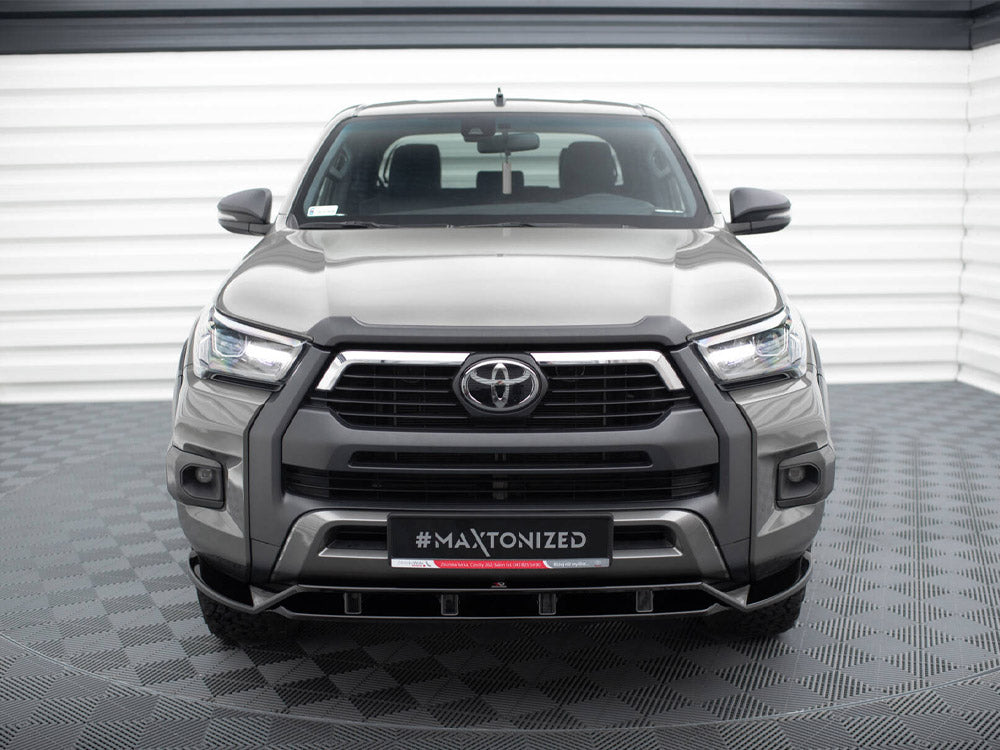 Maxton Design Front Splitter Toyota Hilux Invincible Mk8 Facelift - TO-HI-8-INV-FD1G+FD1RG - Image 3