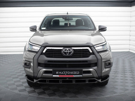 Maxton Design Front Splitter Toyota Hilux Invincible Mk8 Facelift - TO-HI-8-INV-FD1G+FD1RG - Image 3