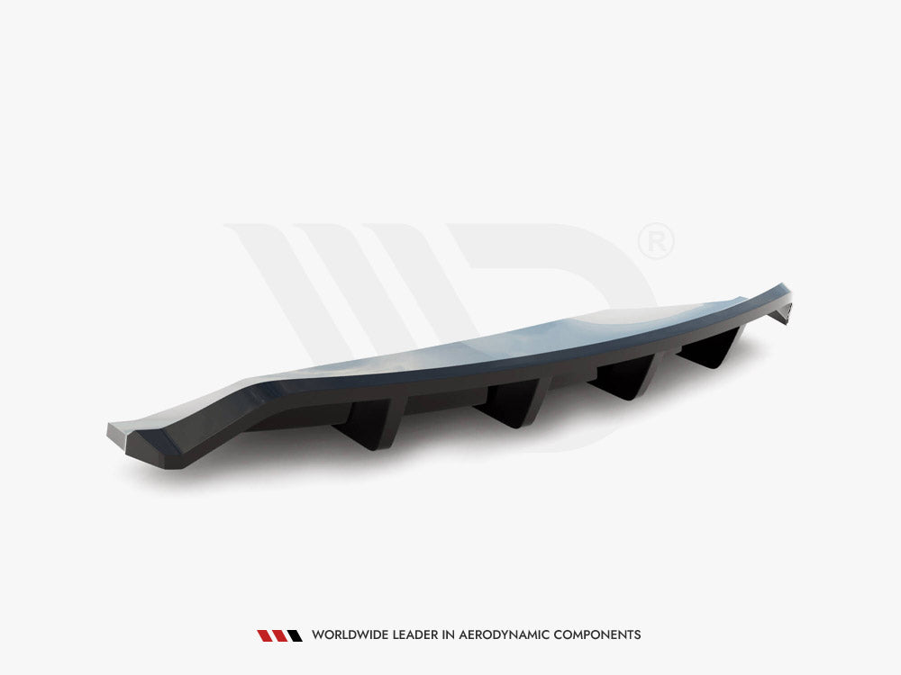 Maxton Design Central Rear Splitter (Vertical Bars) BMW Z4 M-Pack E89 Facelift - BM-Z4-89F-MPACK-RD1G+RD2G - Image 6
