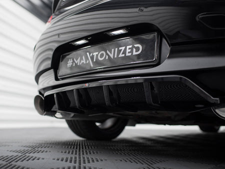 Maxton Design Central Rear Splitter (Vertical Bars) BMW Z4 M-Pack E89 Facelift - BM-Z4-89F-MPACK-RD1G+RD2G - Image 5