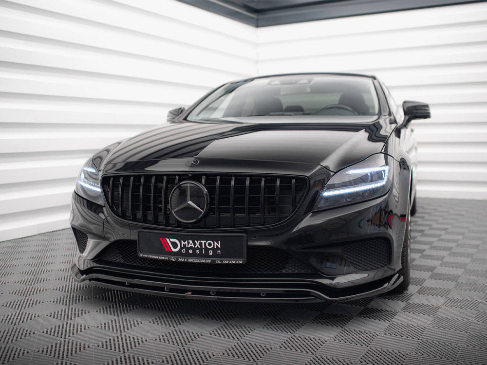 Maxton Design Front Splitter Mercedes-Benz CLS C218 Facelift - ME-CLS-218F-FD2G+FD2RG - Image 2