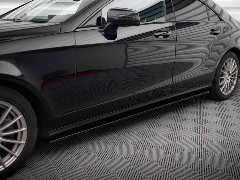 Maxton Design Side Skirts Diffusers V.2 Mercedes-Benz CLS C218 - ME-CLS-218F-SD2G - Image 3