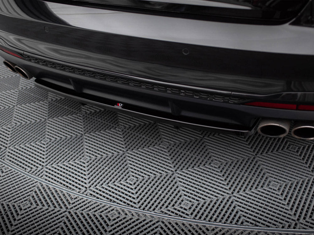 Maxton Design Central Rear Splitter (Vertical Bars) Audi S4 B9 Facelift - AU-S4-B9F-RD1G+RD2G - Image 3