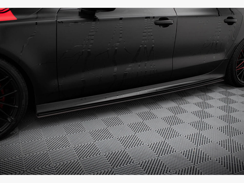 Maxton Design Street PRO Side Skirts Diffusers Audi A7 RS7 Look C7 - AUA7C7RS7LOOKCNC-SD1B - Image 3