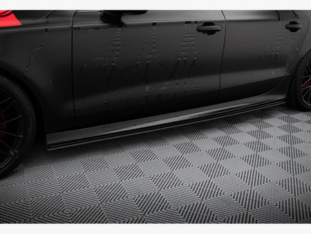Maxton Design Street PRO Side Skirts Diffusers Audi A7 RS7 Look C7 - AUA7C7RS7LOOKCNC-SD1B - Image 3