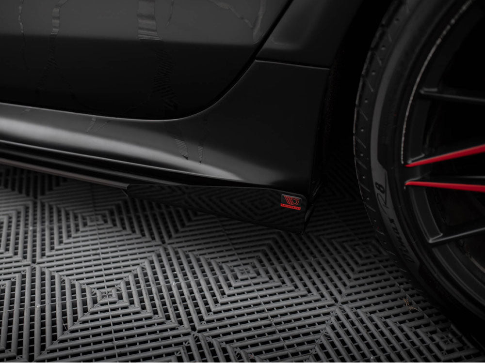 Maxton Design Side Flaps Audi A7 RS7 Look C7 - AUA7C7RS7LOOKCNC-SF1G - Image 5