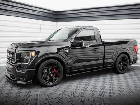 Maxton Design Side Skirts Diffusers Shelby F150 Super Snake - SH-F150-SS-SD1A+BG - Image 2