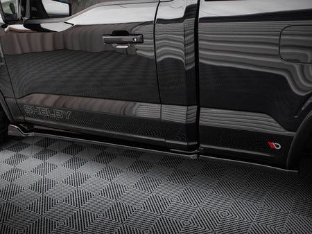 Maxton Design Side Skirts Diffusers Shelby F150 Super Snake - SH-F150-SS-SD1A+BG - Image 4
