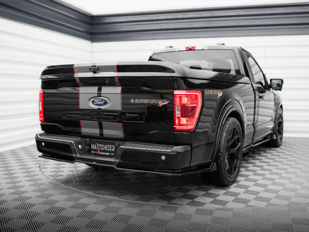 Maxton Design Central Rear Splitter Shelby F150 Super Snake - SH-F150-SS-RD1G - Image 2