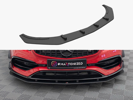 Maxton Design Street PRO Front Splitter Mercedes-Benz A 45 AMG Aero W176 Facelift - MEA176FAEROCNC-FD1B - Image 1
