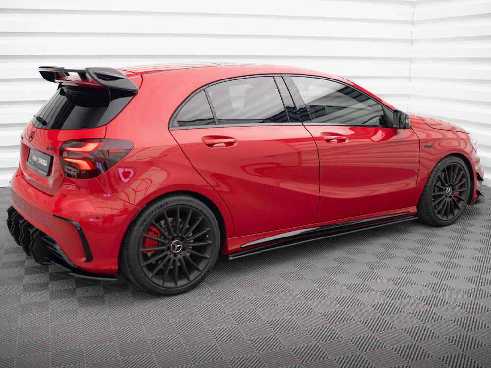 Maxton Design Street PRO Side Skirts Diffusers Mercedes-Benz A 45 AMG W176 Facelift - MEA176FAEROCNC-SD1B - Image 3