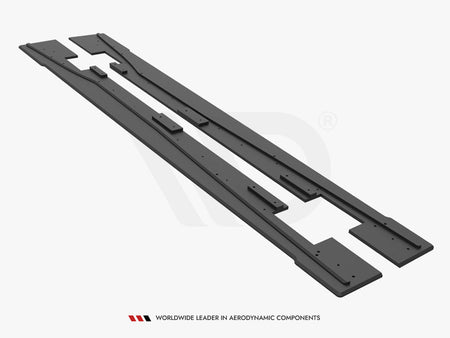 Maxton Design Street PRO Side Skirts Diffusers Mercedes-Benz A 45 AMG W176 Facelift - MEA176FAEROCNC-SD1B - Image 7