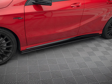Maxton Design Street PRO Side Skirts Diffusers Mercedes-Benz A 45 AMG W176 Facelift - MEA176FAEROCNC-SD1B - Image 5